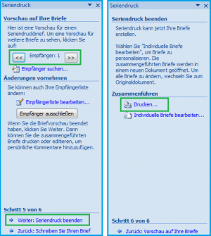 Schritt 5 und 6 Schritt 5 und 6