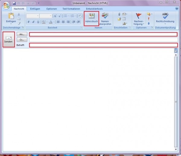 E-Mail Verfassen