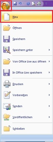 Neues Dokument