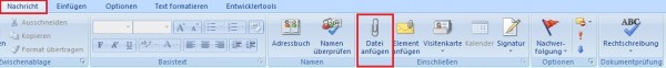 Datei anfügen