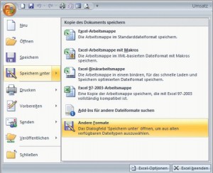 Office Schaltfläche Office Schaltfläche
