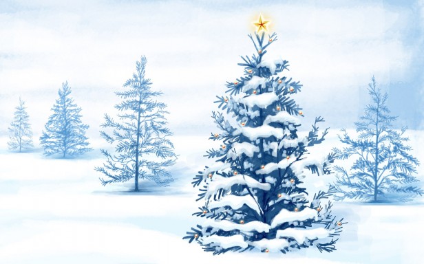 Tannenbaum Hintergundbild