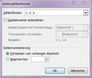 Word Seitenzahlen In Kopf-und Fußzeile Einfügen - Office-Lernen.com