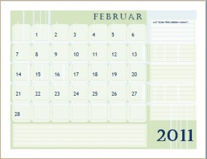 Julianischer Jahreskalender 2011