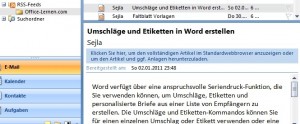 RSS Feed anzeigen RSS Feed anzeigen