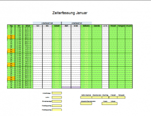 Zeiterfassung Zeiterfassung