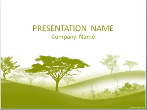 Baum Präsentationsvorlage