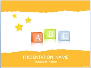 ABC Präsentationsvorlage
