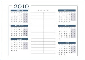 Kalender 2010