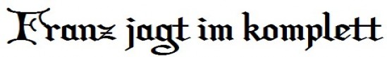 Schriftart