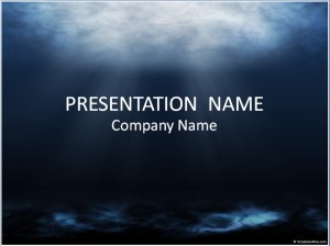 Wolken Präsentationsvorlage
