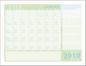 Julianischer Kalender 2010