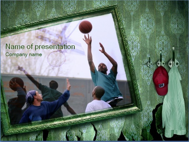 Basketball Präsentationsvorlage