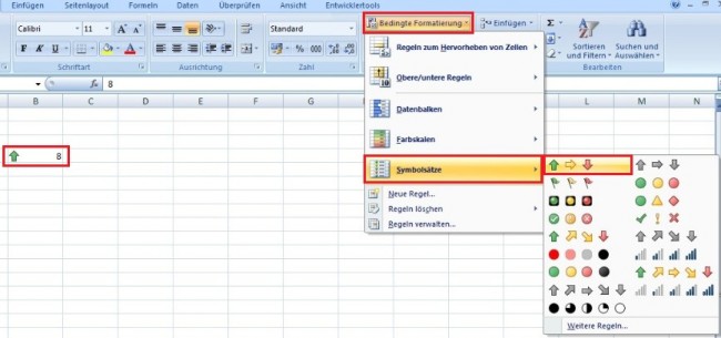 Einfache Formatierung