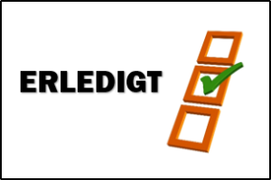 Etikett Erledigt