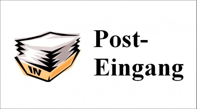 Posteingag Etikett
