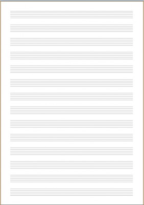Notenblatt