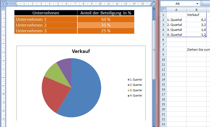 Diagramm In Word Erstellen Office Lernen Com