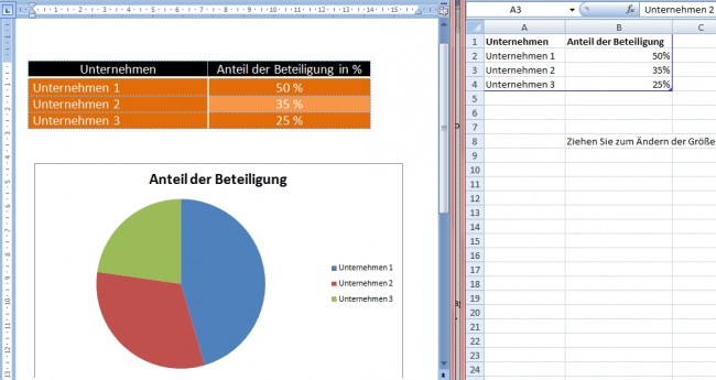 Diagramm In Word Erstellen - Office-Lernen.com