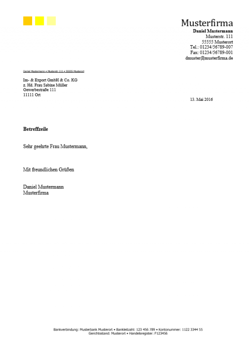 Briefkopf geschäftlich 08