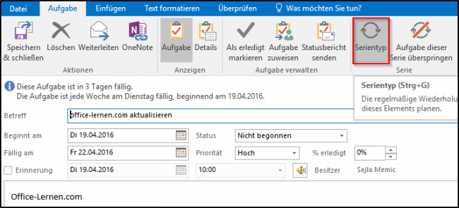 Serientyp