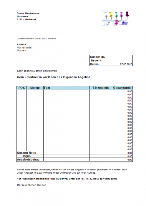 Angebot 01