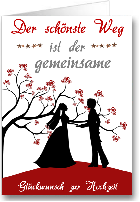 Word: Kostenlose Hochzeitsgrußkarten - Office-Lernen.com