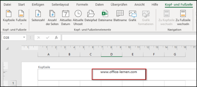 36++ Excel kopfzeile bild einfuegen , Excel Kopf und Fußzeile einfügen und bearbeiten