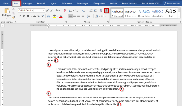 Word Nicht Vom Nächsten Absatz Trennen Word: Absatzformatierung - Office-Lernen.com
