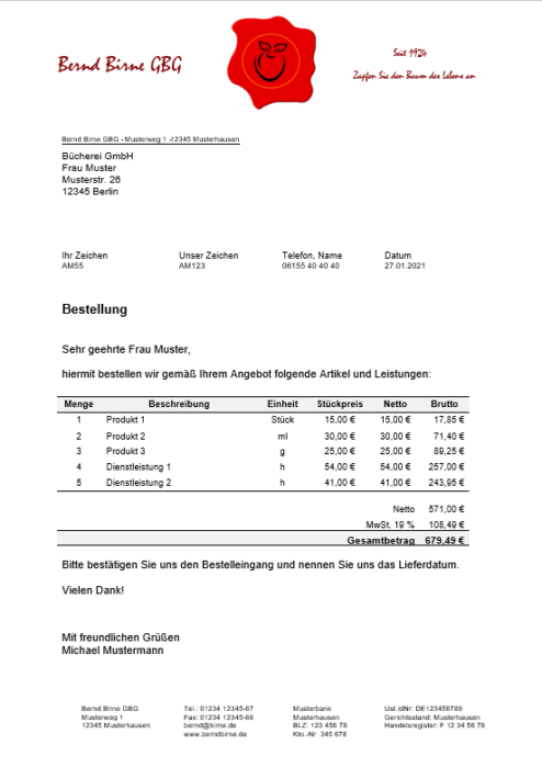 Bestellung-Bauernhof