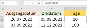 Wie kann ich in Excel die Tage berechnen? - Office-Lernen.com