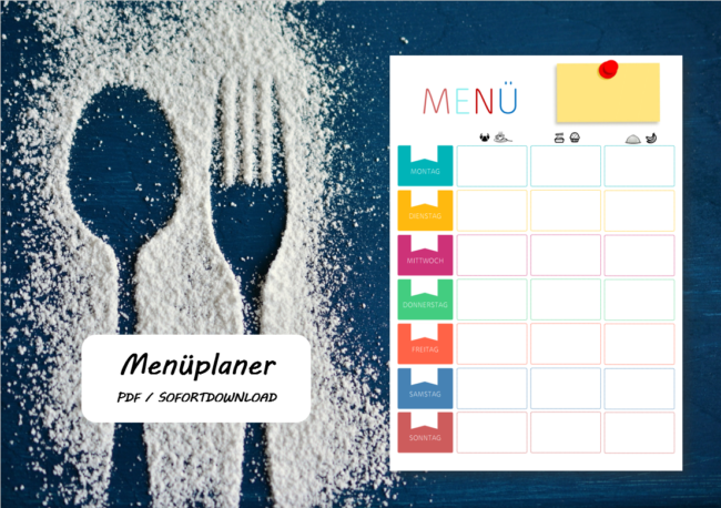 Menueplaner-Bunt