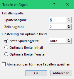 Word Tabelle Erstellen Und Bearbeiten Office Lernen Com