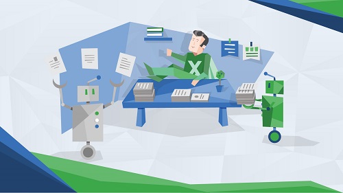 Illustration zur Automatisierung wiederkehrender Arbeitsschritte in Excel